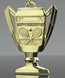 Picture of Tennis Trophy Cup Medals - Gold Tone