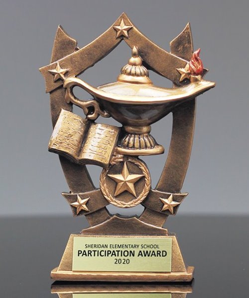 Picture of Star Shield Scholastic Trophy