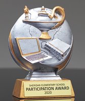 Picture of Motion-X Lamp of Knowledge Trophy