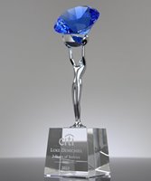 Picture of Attainment Diamond Sapphire Crystal