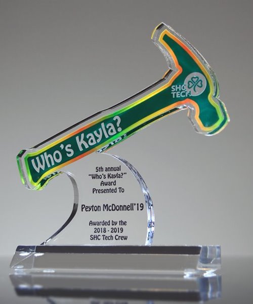Picture of Acrylic Hammer Trophy