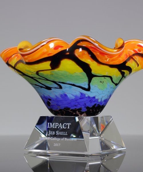 Picture of Glamour Art Glass Award