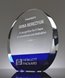 Picture of Luminous Blue Crystal Circle Award