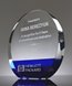 Picture of Luminous Blue Crystal Circle Award