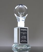 Picture of Crystal Light Bulb Trophy