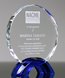 Picture of Indigo Crystal Circle Award - Medium Size