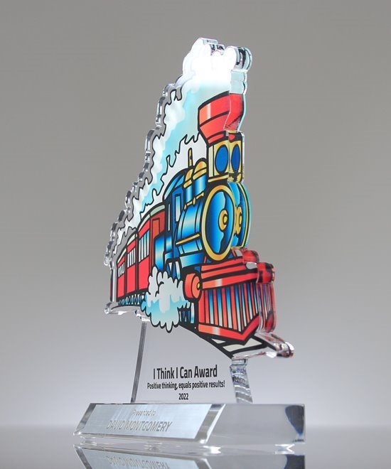 Custom Acrylic Train Award | Edco Awards