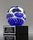 Picture of Intrigue Art Glass Sphere Trophy