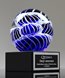 Picture of Intrigue Art Glass Sphere Trophy