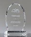 Picture of Skyline Oval Crystal Award