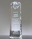 Picture of Apogee Clear Diamond Award Crystal