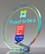Picture of UV Printed Glass Circle Award