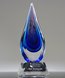 Picture of Orchid Blaze Art Crystal Award