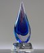 Picture of Orchid Blaze Art Crystal Award