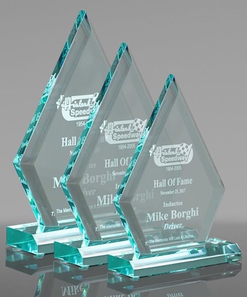 Picture of Jade Diamond Acrylic Award