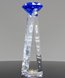 Picture of Apogee Blue Diamond Award Crystal