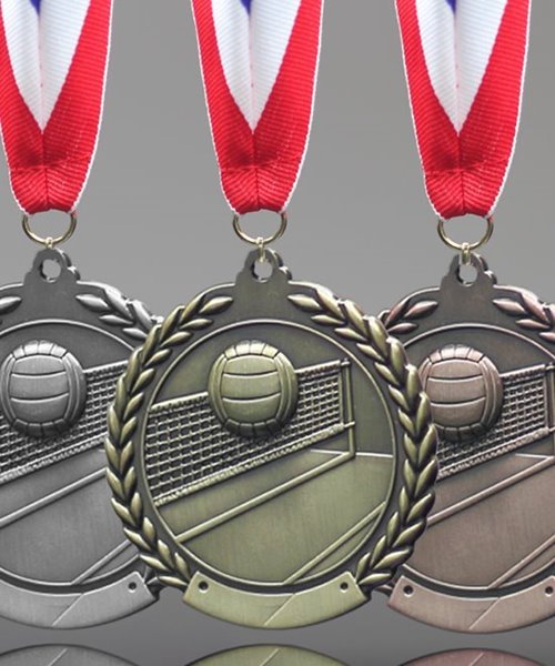 Picture of Traditional Volleyball Medal