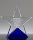 Picture of Laser Engraved Crystal Star Award