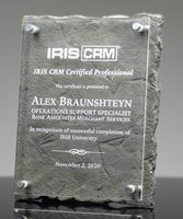 Picture of Art-Stone Recognition Plaque