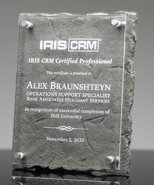 Picture of Art-Stone Recognition Plaque