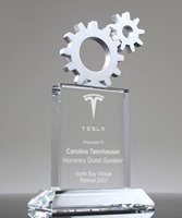 Picture of Top Gears Crystal Plaque