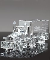 Picture of Crystal Semi Truck Driver Award