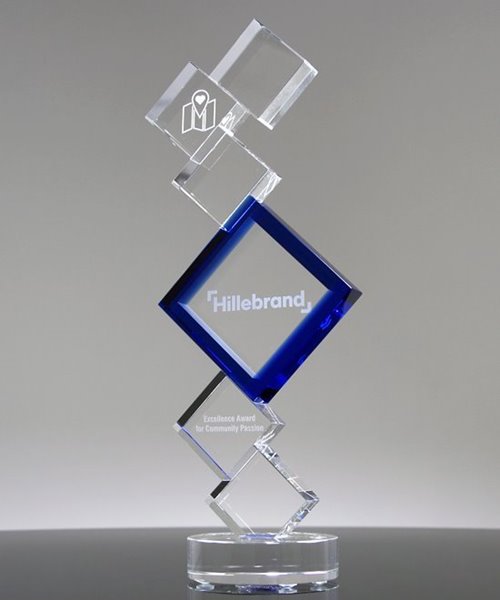 Picture of Building Blocks Crystal Trophy