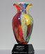 Picture of Chameleon Art Glass Trophy Vase