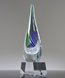 Picture of Cerulean Swan Art Glass Award