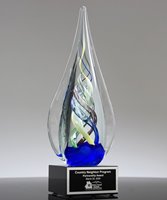 Picture of Infinity Art Glass Award