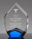 Picture of Ambient Blue Acrylic Diamond Trophy