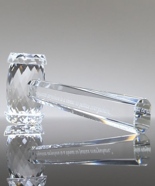 Picture of Crystal Presentation Gavel