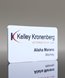 Picture of White Digital Name Badge
