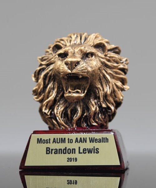 Picture of Lion Mascot Trophy