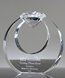 Picture of Clear Crystal Diamond Circle Award