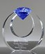 Picture of Blue Crystal Diamond Circle Award