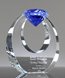 Picture of Blue Crystal Diamond Circle Award