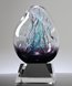 Picture of Purple Orb Art Glass Award