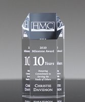 Picture of Acrylic Hexagon Tower Award