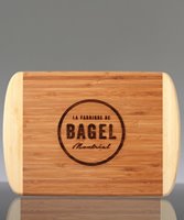 Picture of Laser Engraved Bamboo Two Tone Cutting Board