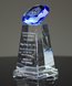 Picture of Diamond Sphere Blue Crystal Award