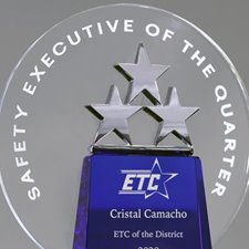 Employee of the Month Trophy 7" Tall  AS LOW AS $3.99 each FREE SHIP T03N11 