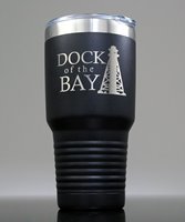 Picture of Personalized Polar Camel 30 oz. Black Insulated Tumbler