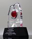 Picture of Galaxy Sphere Red Crystal Award
