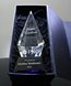 Picture of Classic Diamond Spire Crystal Award