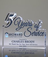 Picture of 5 Years of Service Acrylic Award