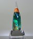 Picture of Top Performance Art Glass Flame Award