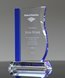 Picture of Blue Crystal Wave Trophy