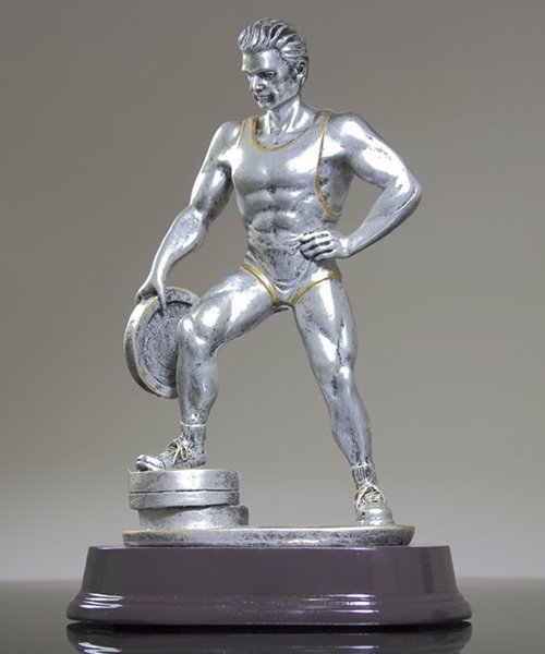 Picture of Weightlifter Bar in Hand Male Trophy