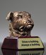 Picture of Bulldog Mascot Trophy